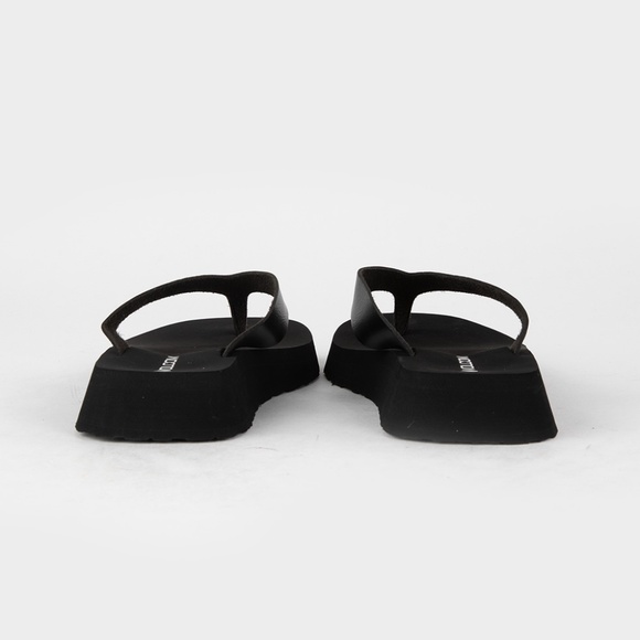 Volcom Black Women's Sandals - Picture 3 of 5